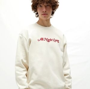 Obey All Night Long Crew Neck Sweatshirt